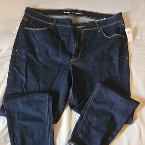 Old Navy Women's Dark Blue Jeans